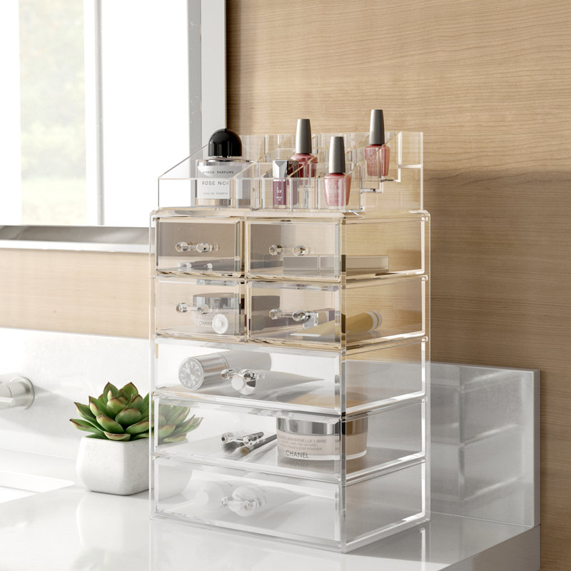 Dotted Line™ Cece Makeup Cosmetic Organizer & Reviews Wayfair